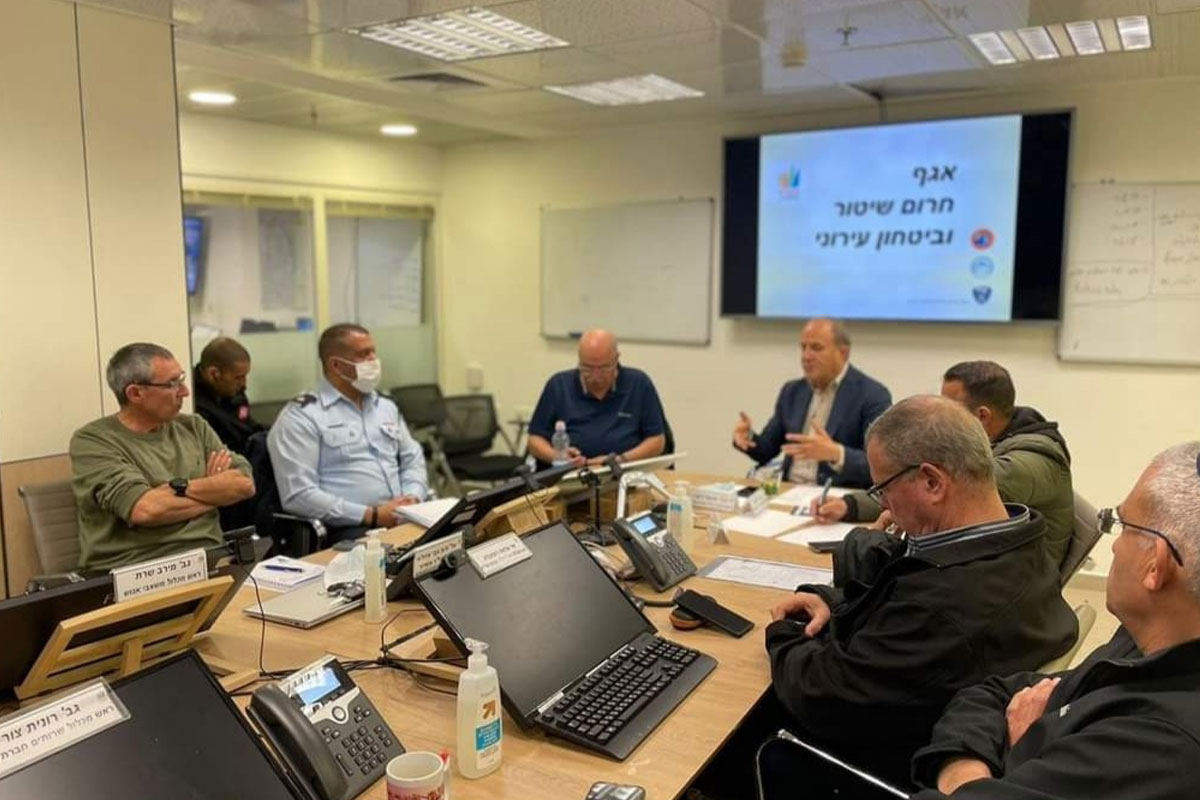 ישיבת מטה החירום הראשונה לשנת 2022