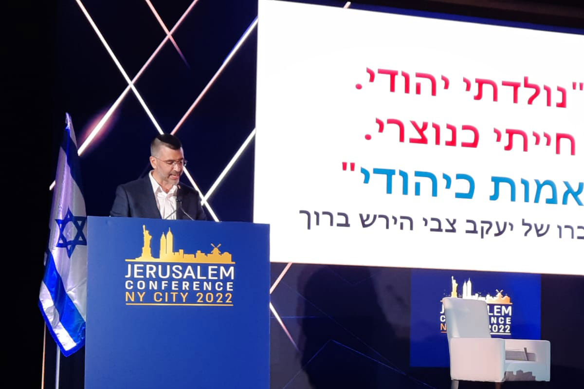 המנהל מאשדוד ריגש את היהודים בניו-יורק