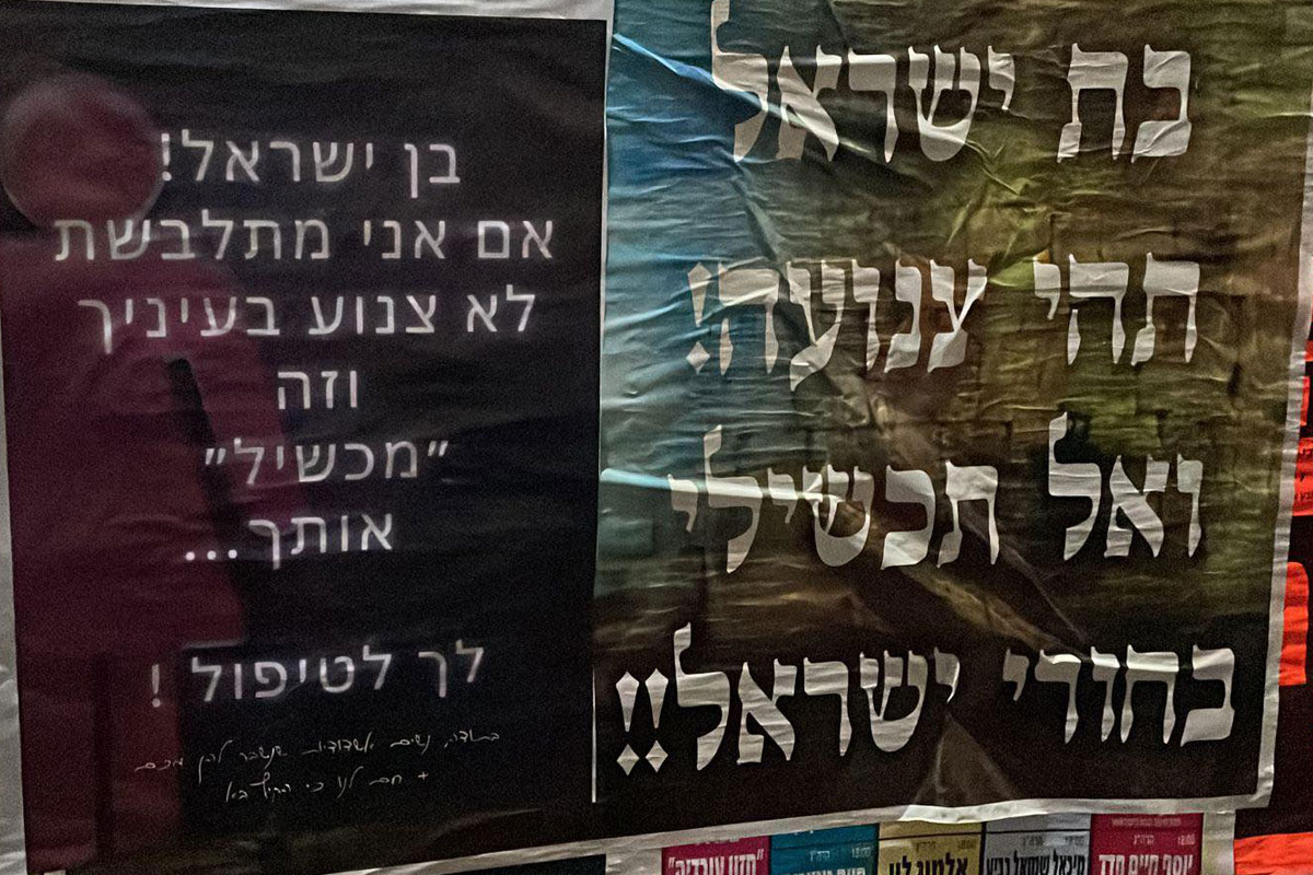 הגנה עצמית. בהעדר התערבות שלטונית לוקחות אזרחיות את היוזמה