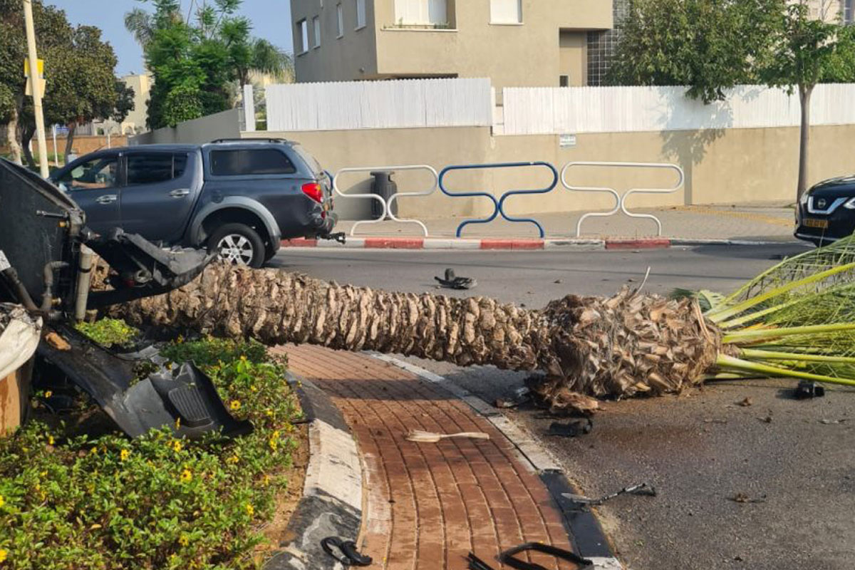 5 נפגעים בתאונה ברובע ט״ו