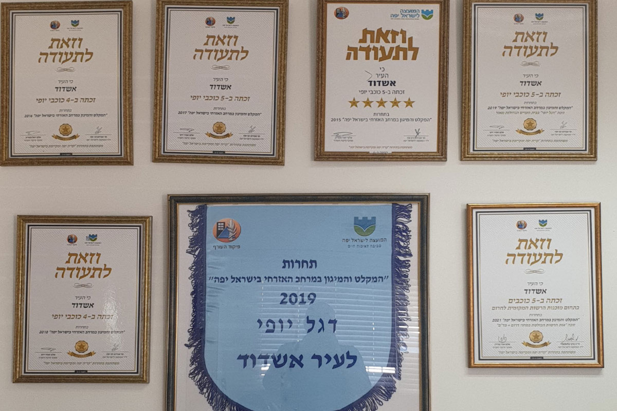 אשדוד – הרשות הבולטת בתחום המקלט והמיגון