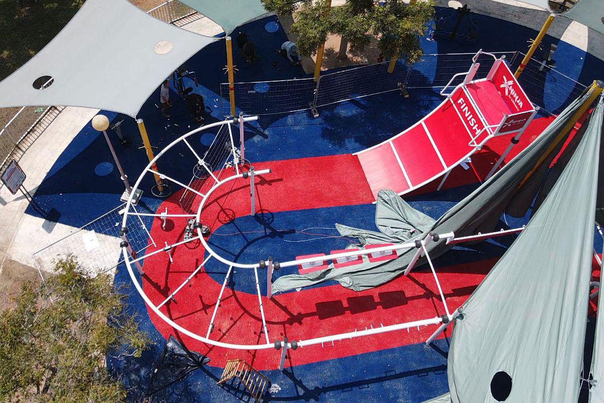 מתחם הנינג׳ה החדש של העיר