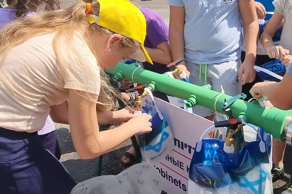 תרגיל של רשות המים באשדוד