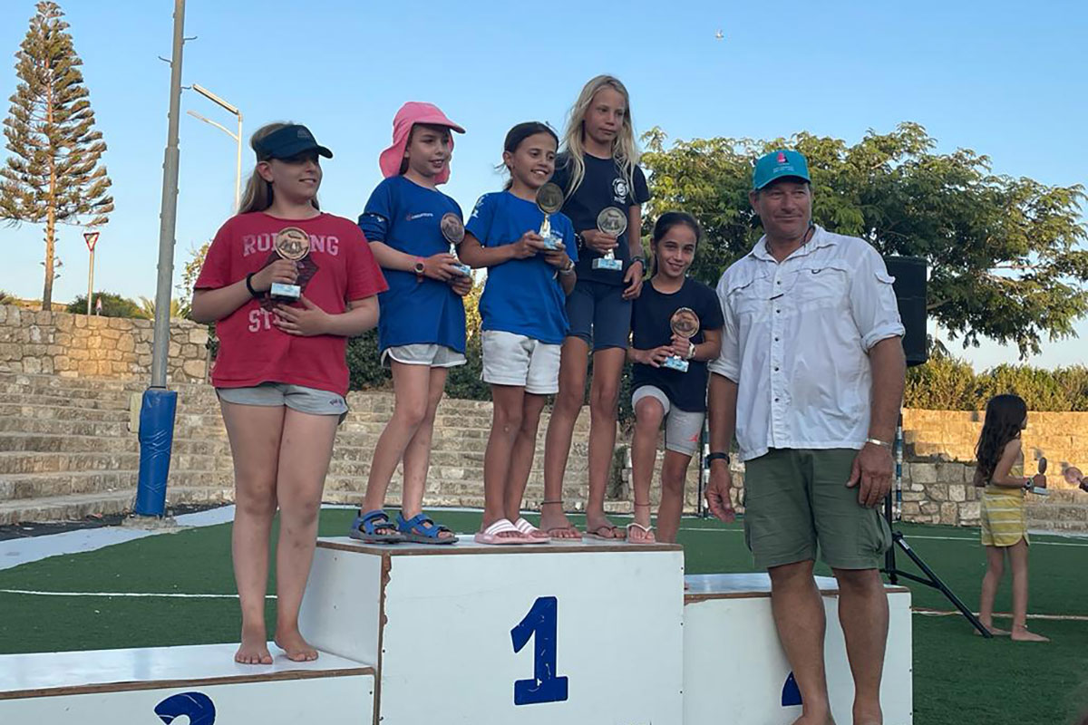 אשדוד מככבת על פודיום השייט בכל הקטגוריות