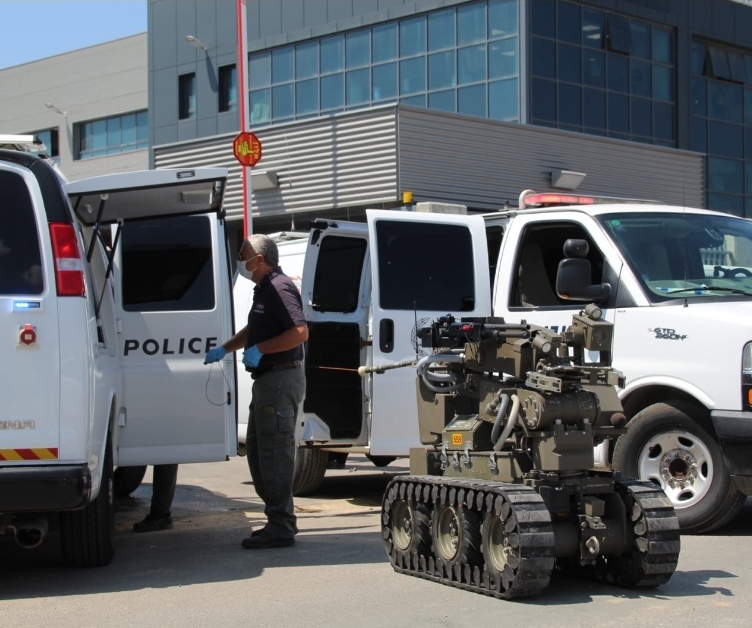 מטען חבלה נוטרל באזור התעשיה עד הלום