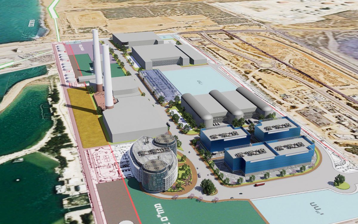 חוות שרתים מהגדולות בישראל בשטחים המסחריים בשטח תחנת הכוח אשכול באשדוד