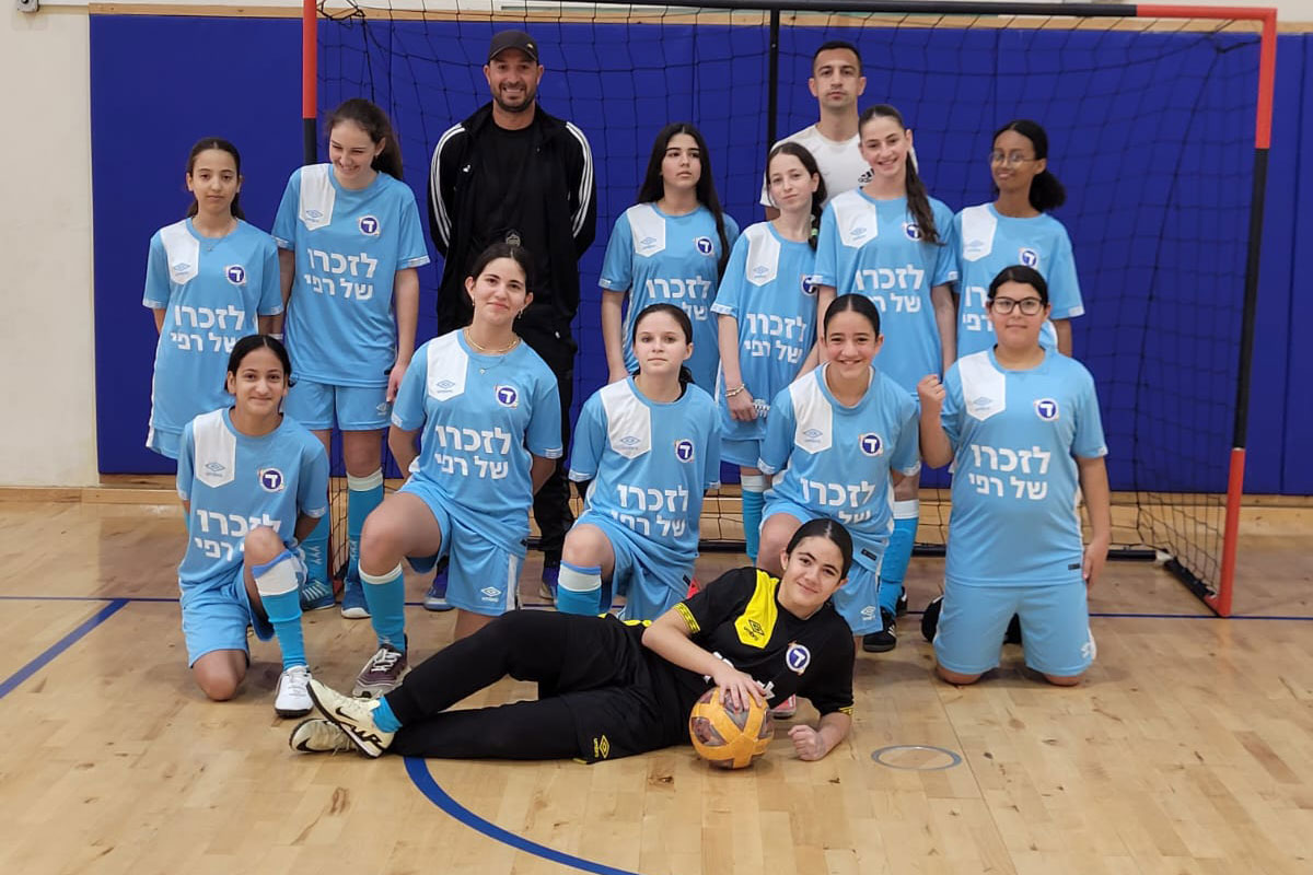 פרויקט כדורגל תלמידות במערכת החינוך - סיפתח ניצחון 7:0