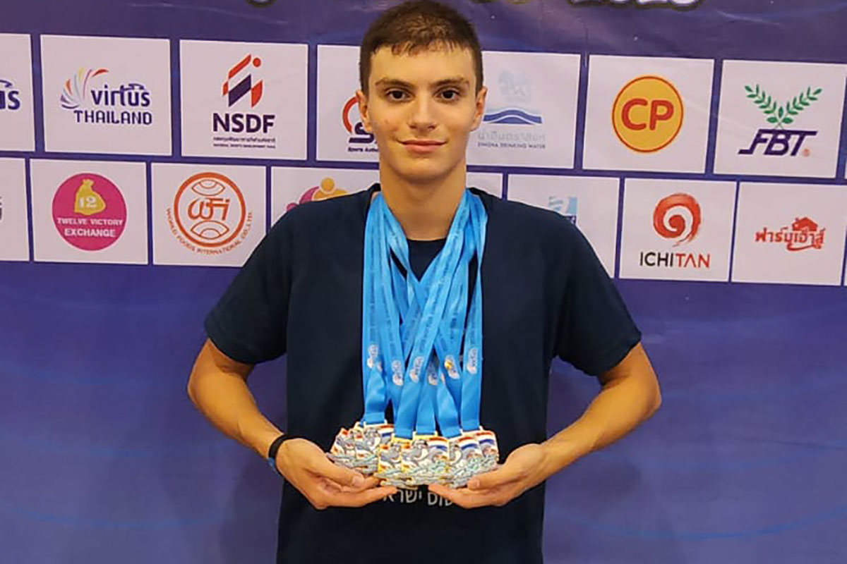 אלוף עולם מאשדוד: אלוין לנדא כובש את פסגת השחייה העולמית