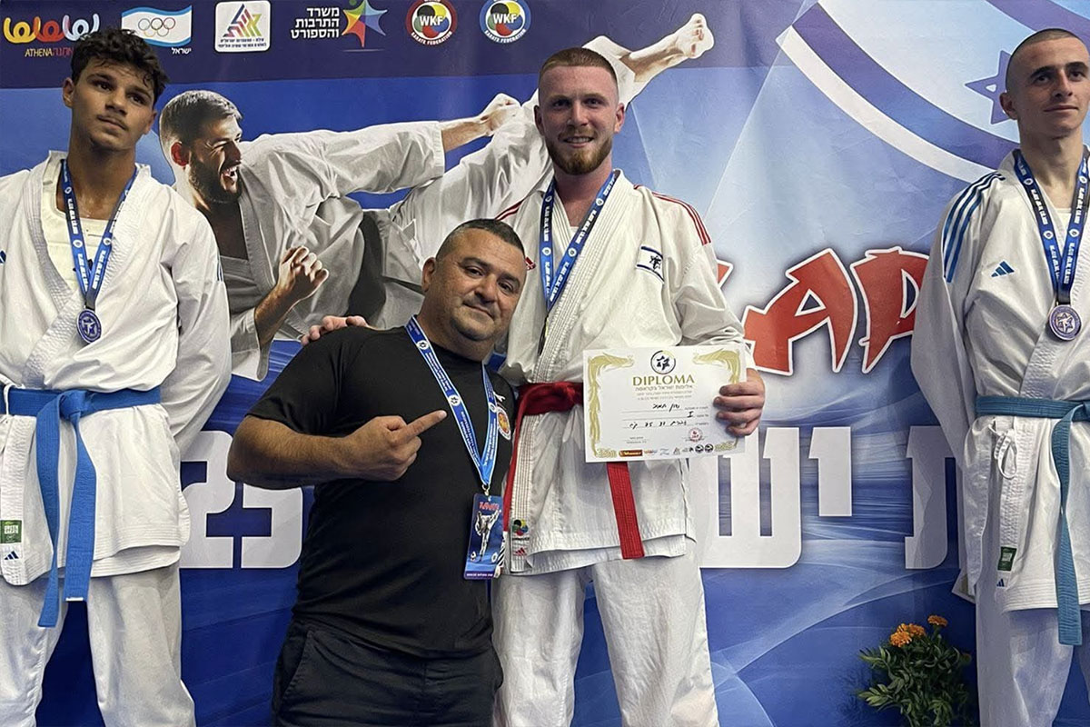 כבוד לאשדוד: שלוש מדליות לאלופי הקראטה באליפות ישראל