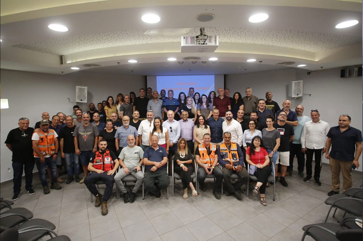 נמל אשדוד: טקס הוקרה עבור כ-260 עובדים המתנדבים במסגרות השונות