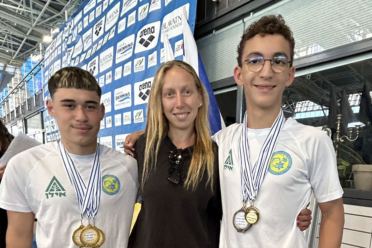 גאווה אשדודית בשחייה - עוד לפי הבריכה האולימפית