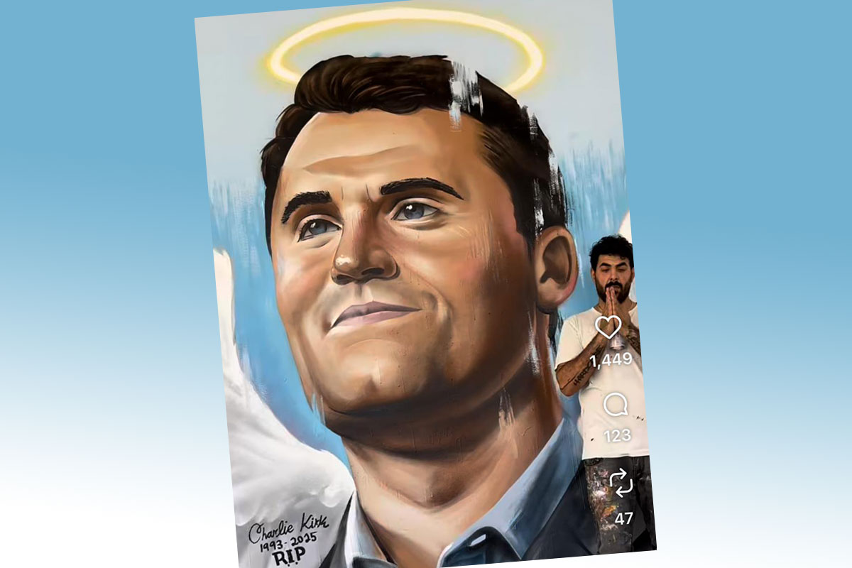 דודי שובל הנציח את צ’ארלי קירק בכיכר הסיטי באשדוד