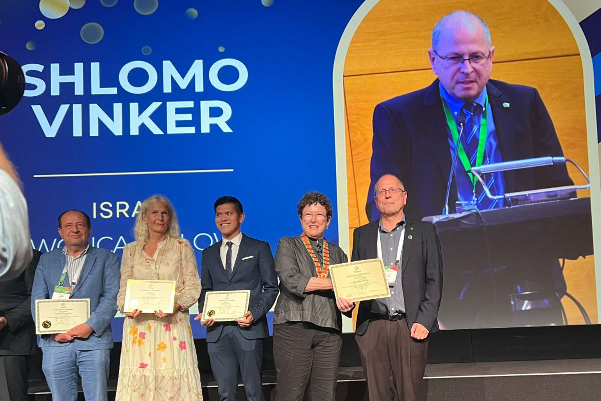 פרס מפעל חיים לפרופ' שלמה וינקר מאשדוד