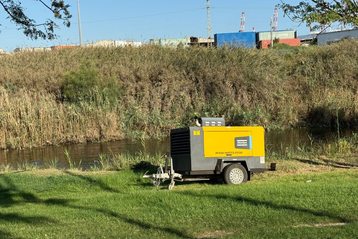 מבצע עירוני בנחל לכיש – אלפי דגים ניצלו