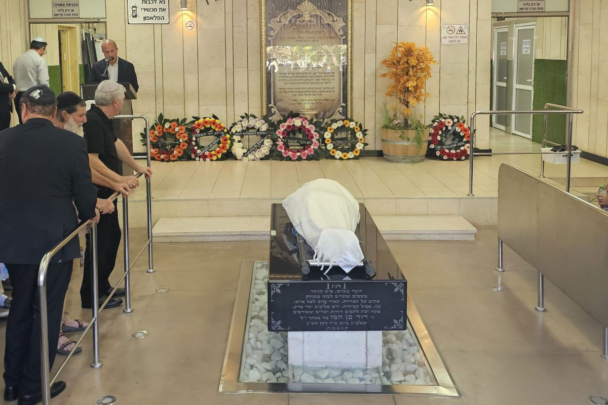 פרידה אחרונה מראש העיר לשעבר, אריה אזולאי ז"ל