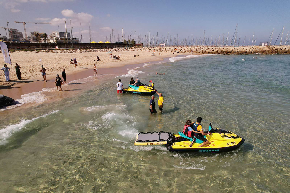 אשדוד מרחיבה את פעילות שירותי ההצלה בחופי הים: עד סוף נובמבר 