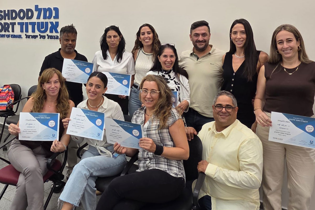 עובדי נמל אשדוד עברו קורס הכשרה חווייתי לנאמני סיכונים