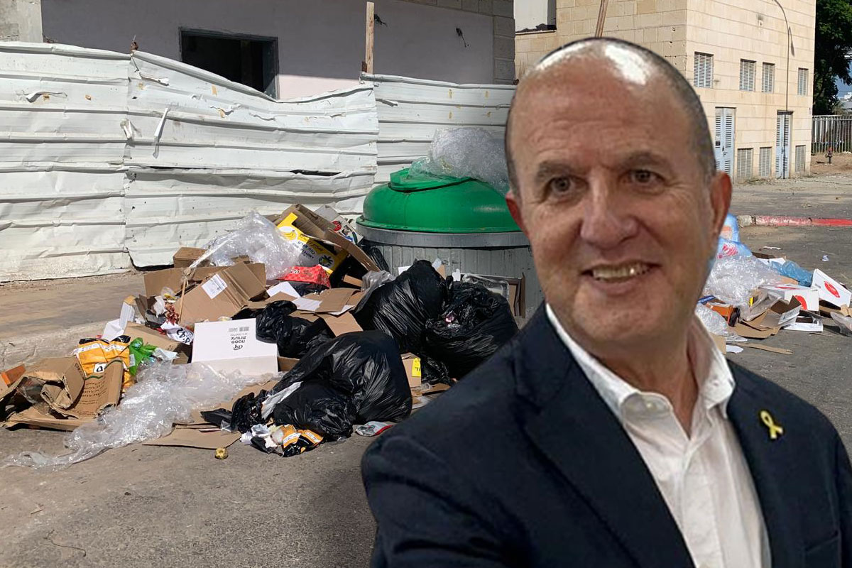 לסרי התערב אישית וסיים את שביתת הניקיון