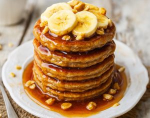 פנקייק בננה: מתכון ב- 10 דקות הכנה