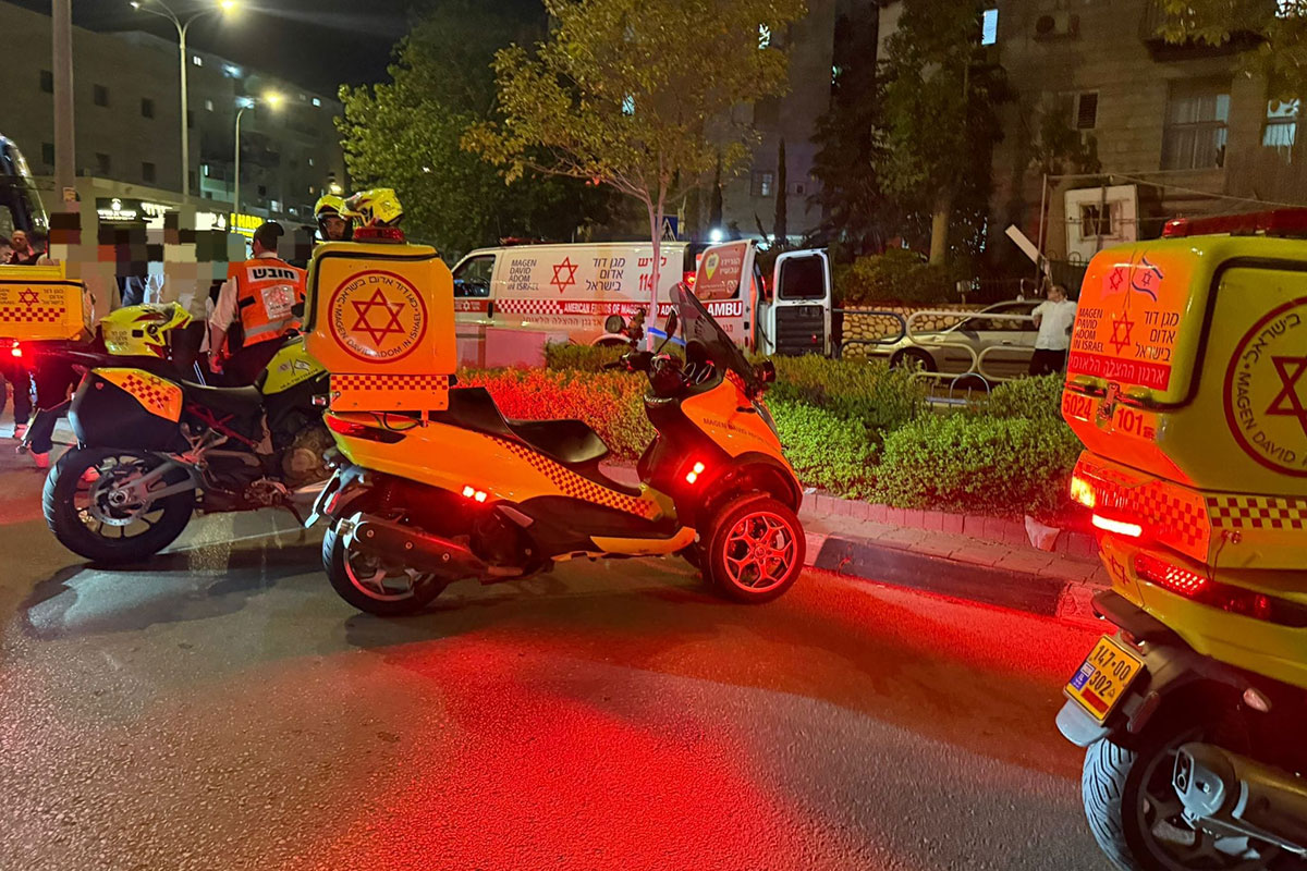 רוכב קורקינט נפצע בינוני בתאונה עצמית באשדוד