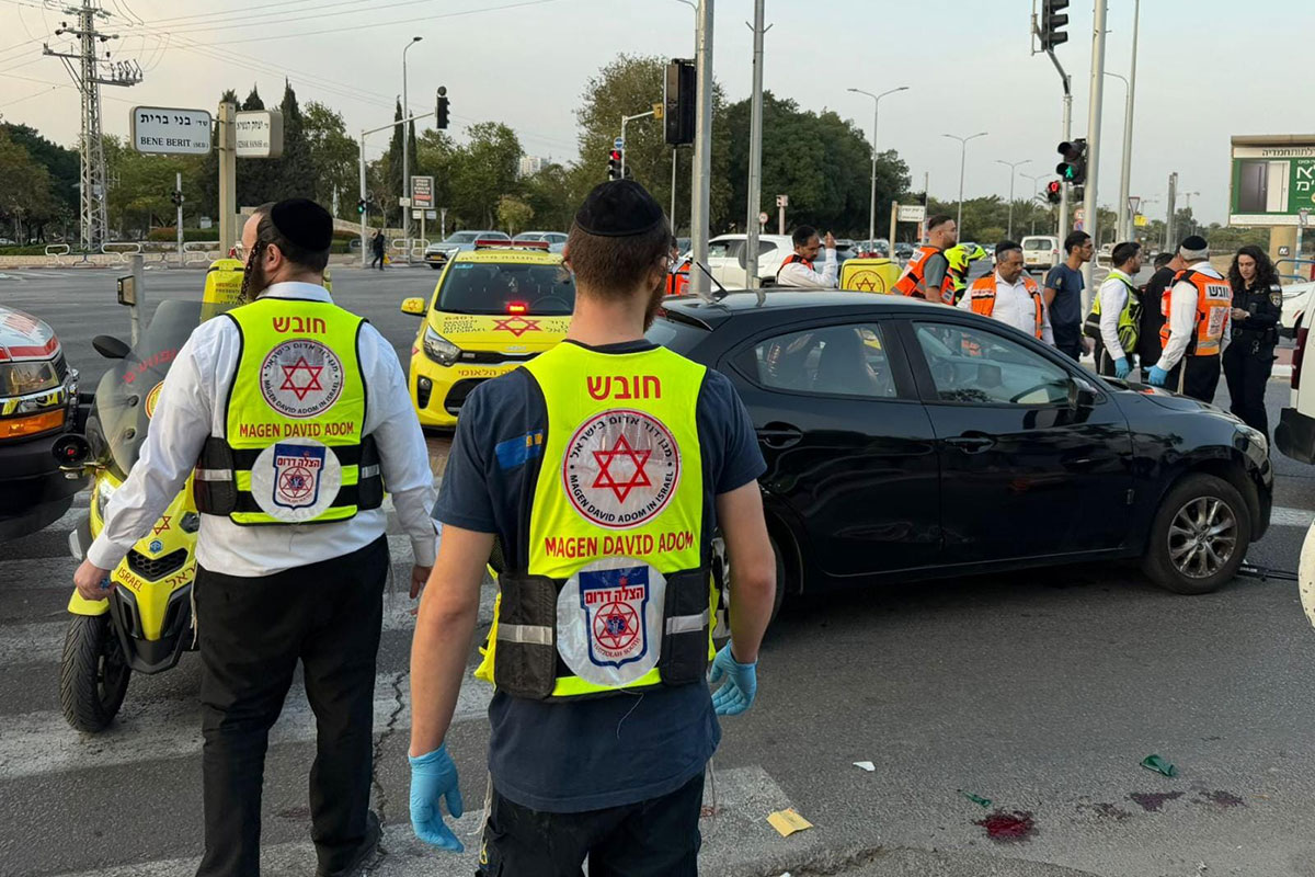 רוכב קורקינט נפצע בינוני בתאונה באשדוד