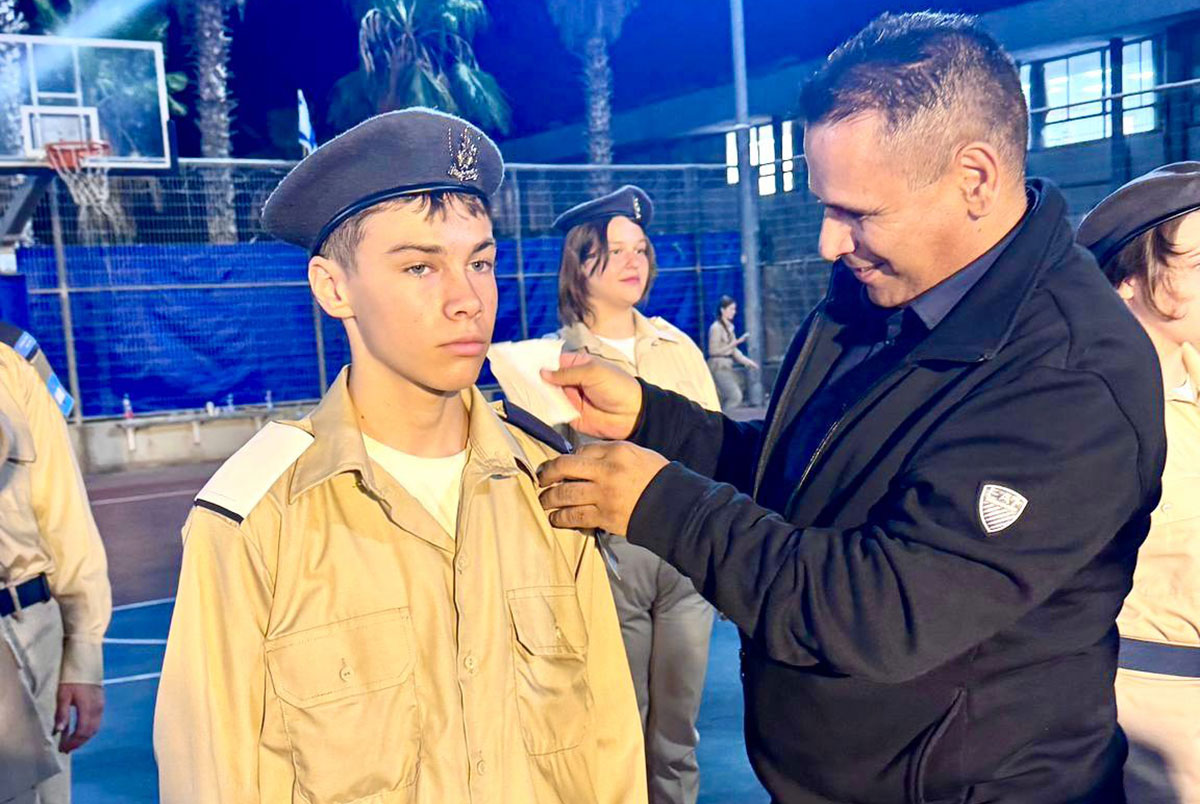 טקס שבועת השוחרים/ות במקיף א׳: צעדי הדור הבא של חיל האוויר