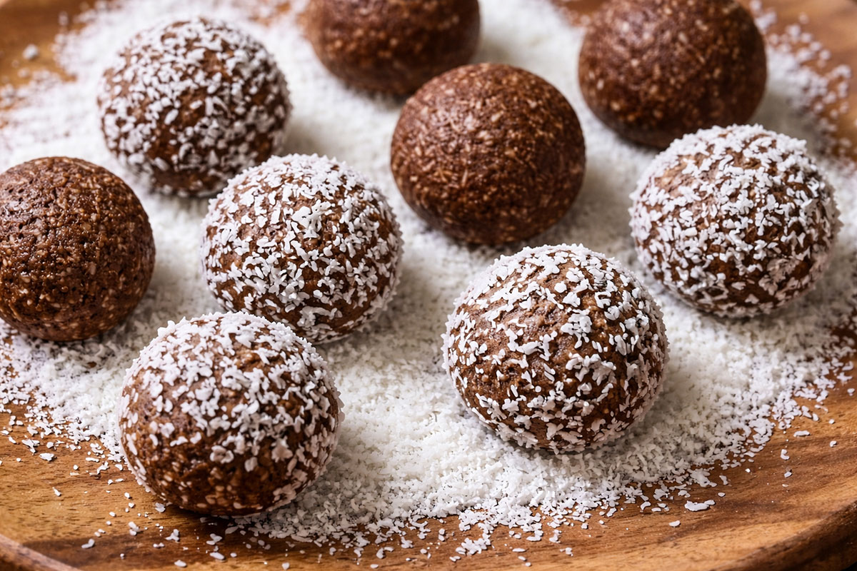 כדורי שוקולד פשוטים להכנה