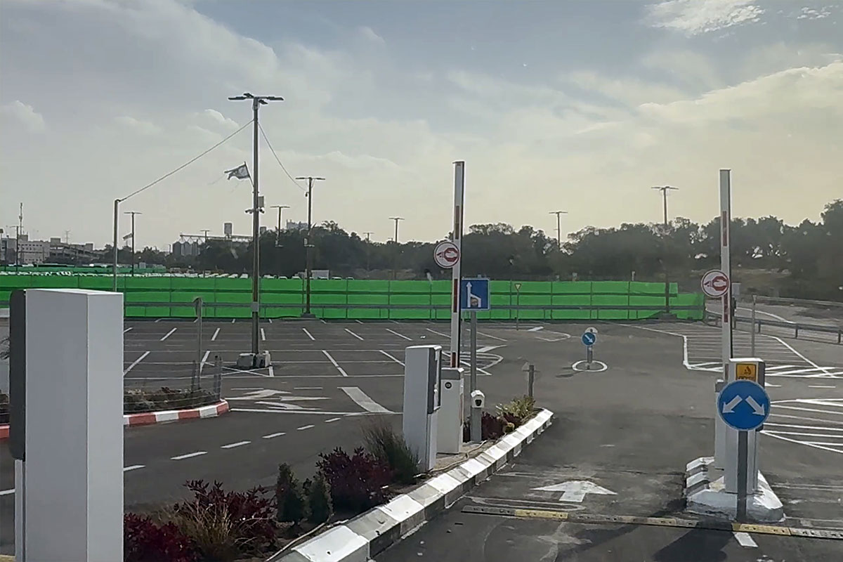 300 מקומות נחנכו היום בחניון הרכבת