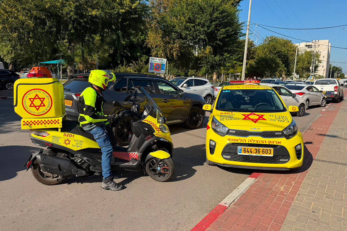 בן 40 נפצע בינוני באירוע אלימות ברובע ב׳