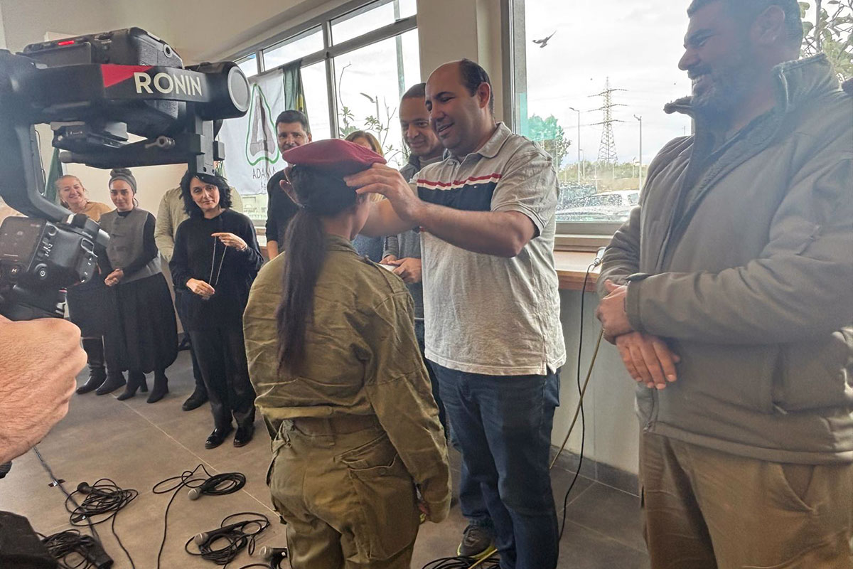 הגשם עצר את המסע אך לא את הלב