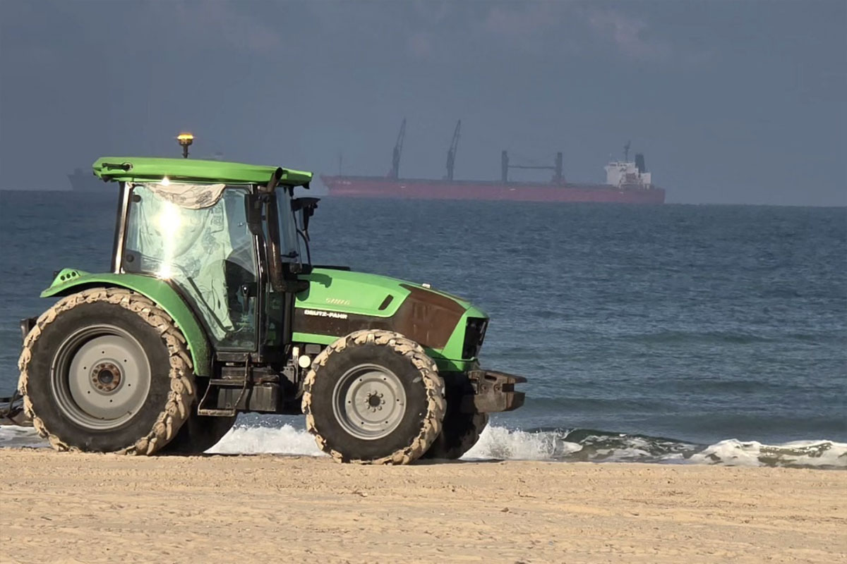 גלריה: בוקר אשדוד על קו החוף ונגיעה בלכיש