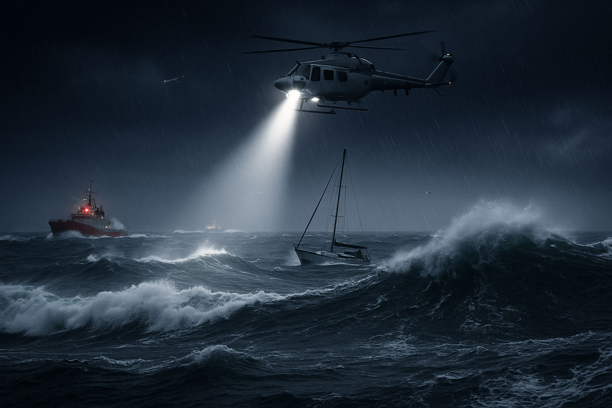 יאכטה שיצאה מאשדוד נעלמה בעיצומה של סופת “ביירון”