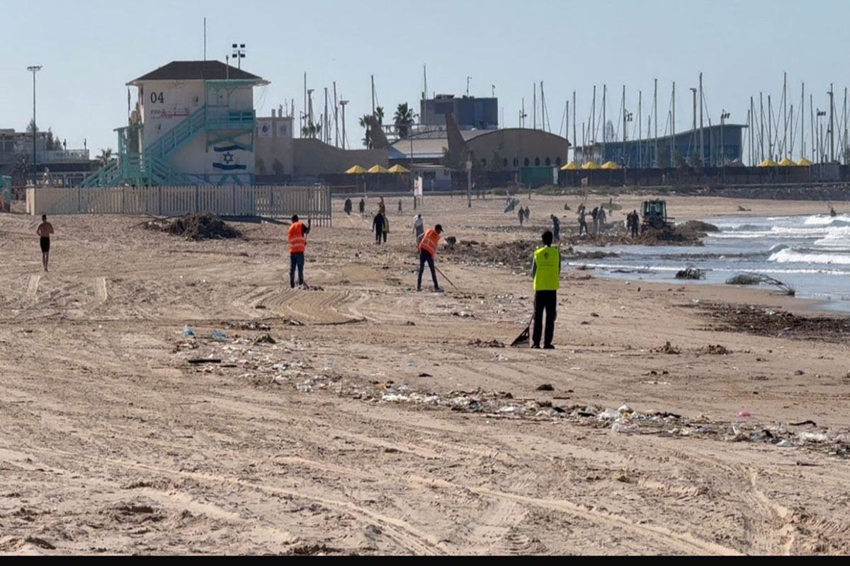 מבצע החזרת החופים לכשירות אחרי הסערה