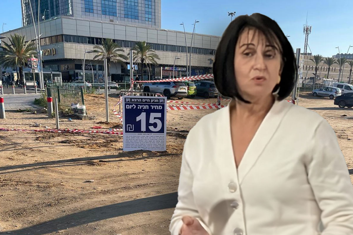 גלבר תוקפת את חניון חיים הרצוג בגן העיר והנהלת החניון מגיבה: "שוקלים צעדים משפטיים"