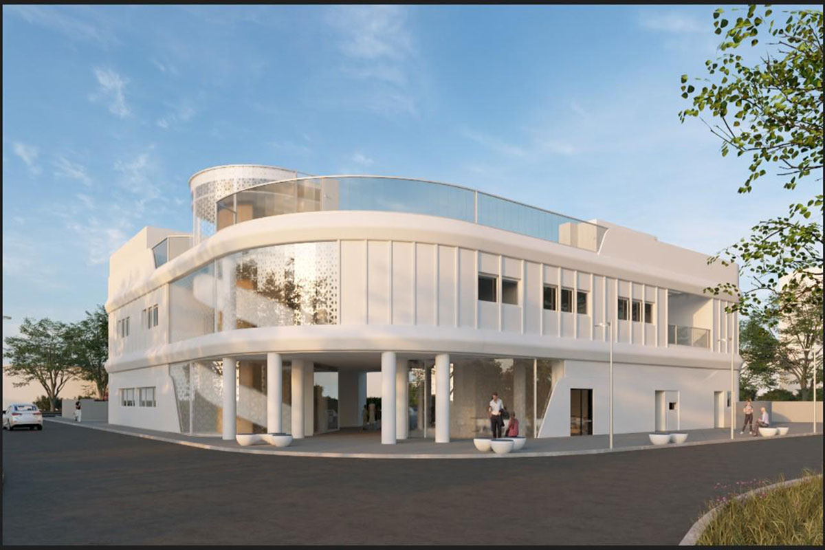 יוצאת לדרך הקמתו של המבנה החדש לבית הספר "אופק" למבוגרים