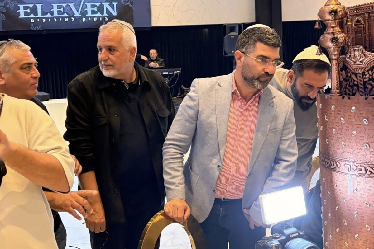 אירוע הכנסת ספר תורה לעילוי נשמת חללי מלחמת חרבות ברזל