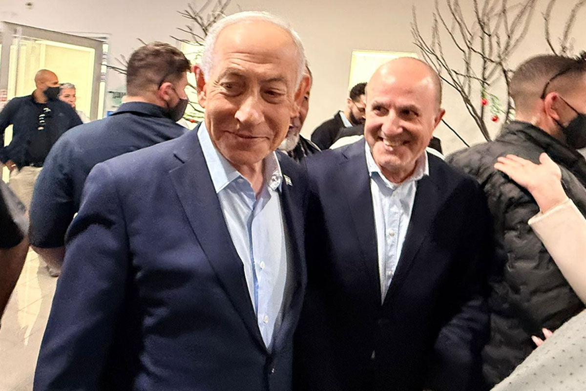 בנימין נתניהו והשרה מירי רגב נפגשו היום עם ראש העיר ד״ר יחיאל לסרי
