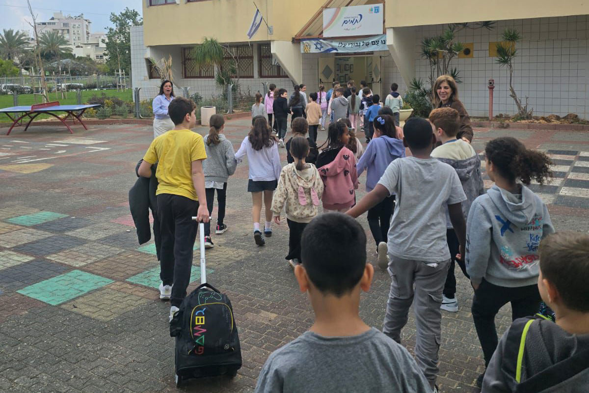 אשדוד מחזל״שת: הלימודים התחדשו הבוקר בכלל מוסדות החינוך