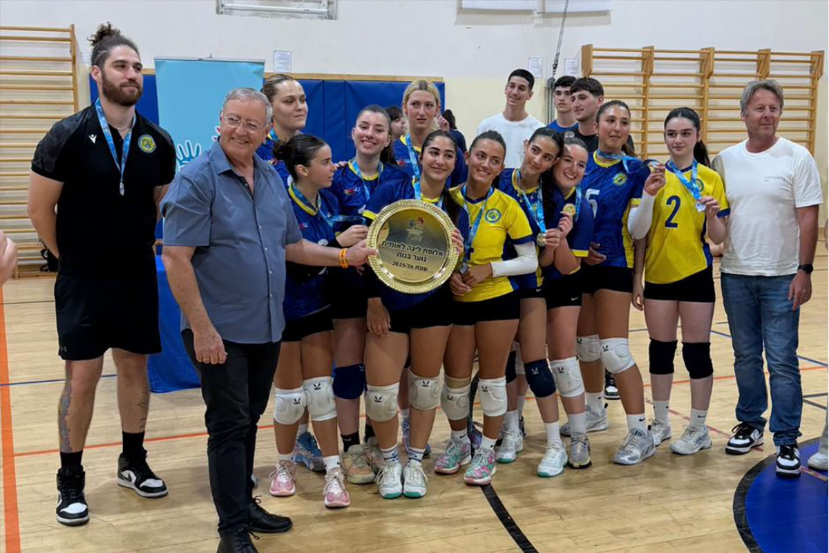 אשדוד, אימפריית כדורעף: קבוצת הנוער בכדורעף הנשים העפילה לליגת העל ללא הפסד