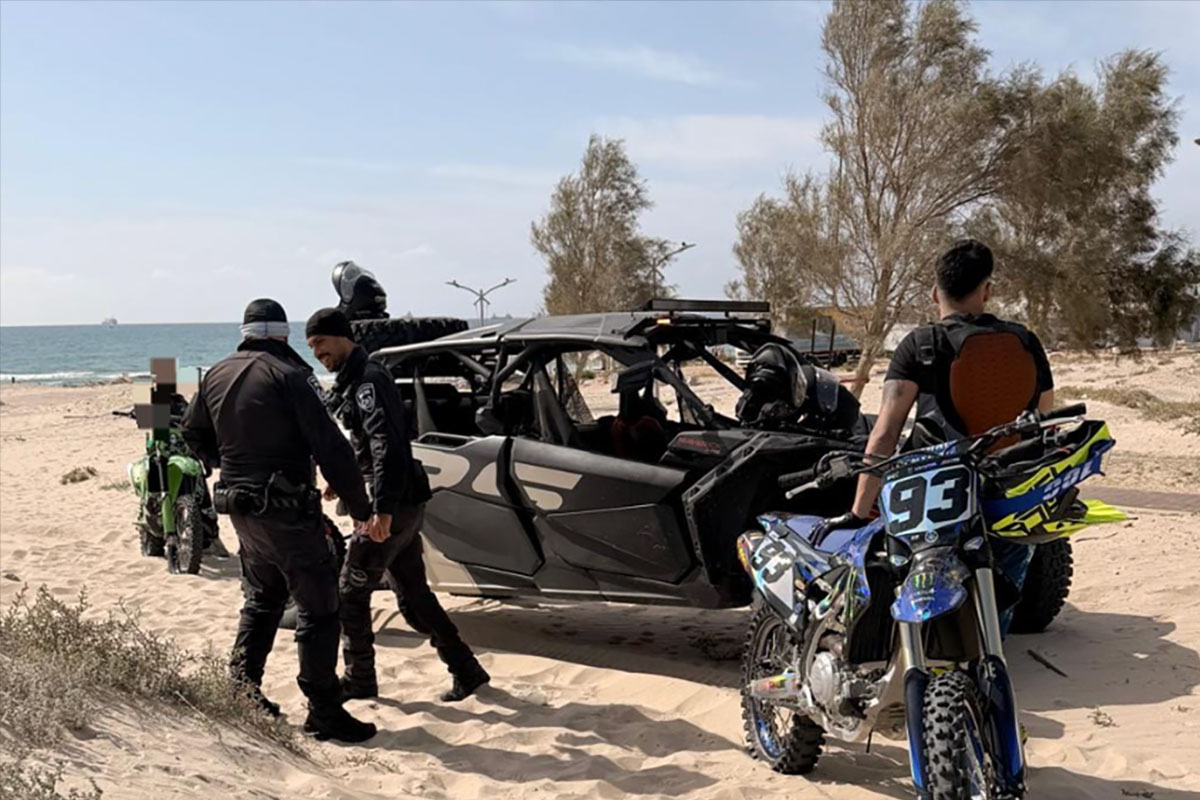 פעילות אכיפה מוגברת בחופי אשדוד עם פתיחת עונת הרחצה