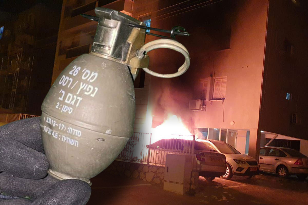 זה ייגמר באסון: 4 נעצרו בעקבות שני אירועי השלכת רימונים באשדוד