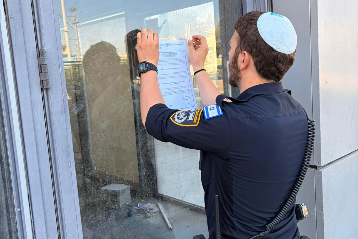 צו סגירה מנהלי לאתר בנייה בו אותרו 3 שוהים בלתי חוקיים