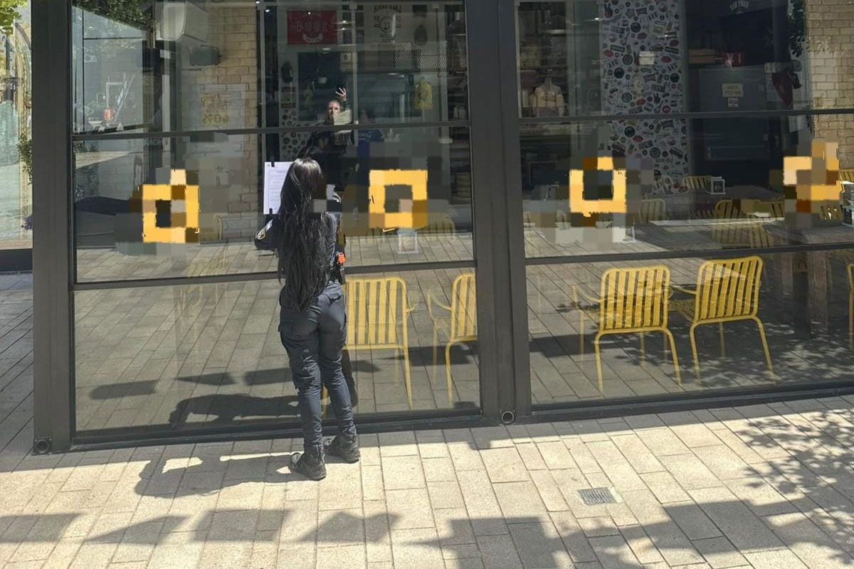 צו סגירה מנהלי למסעדה באשדוד, לאחר שאותרו במקום שלושה שוהים בלתי חוקיים