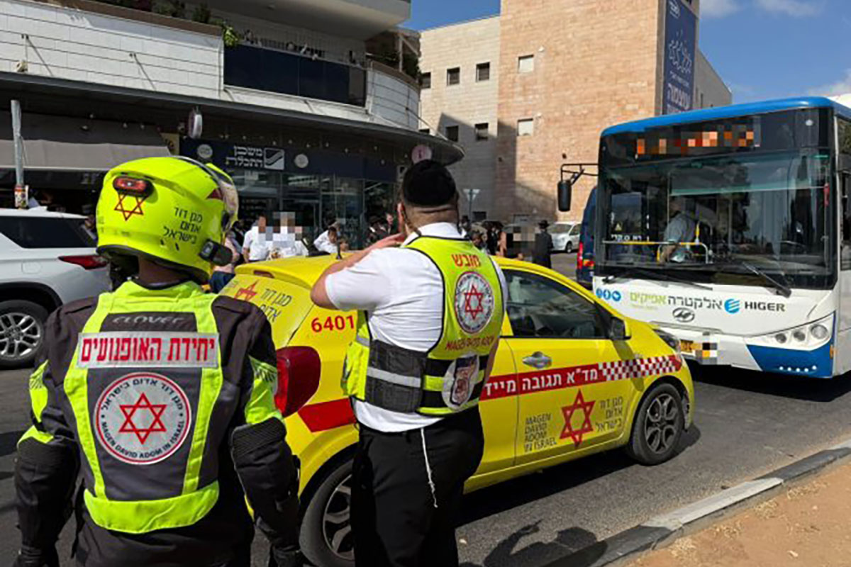 ילד בן 6 נפגע מאוטובוס ברובע ז': פונה במצב בינוני לבית החולים אסותא