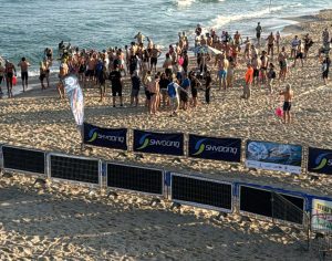 כ-450 שחיינים השתתפו במשחה הדולפין באשדוד שפתח את ליגת המשחים של שוונג