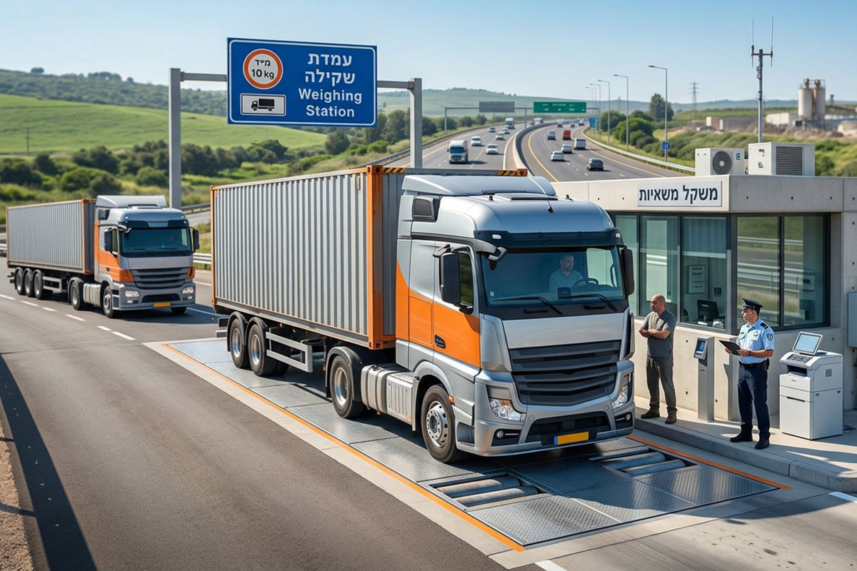 ניווט בתקנות: המדריך המלא לדרישות החוקיות לשקילת משאיות בישראל