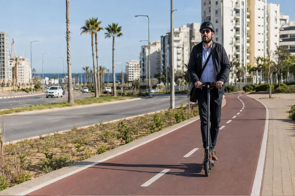 רכיבה עירונית באשדוד: כך בוחרים קורקינט חשמלי שמתאים לשגרת היום