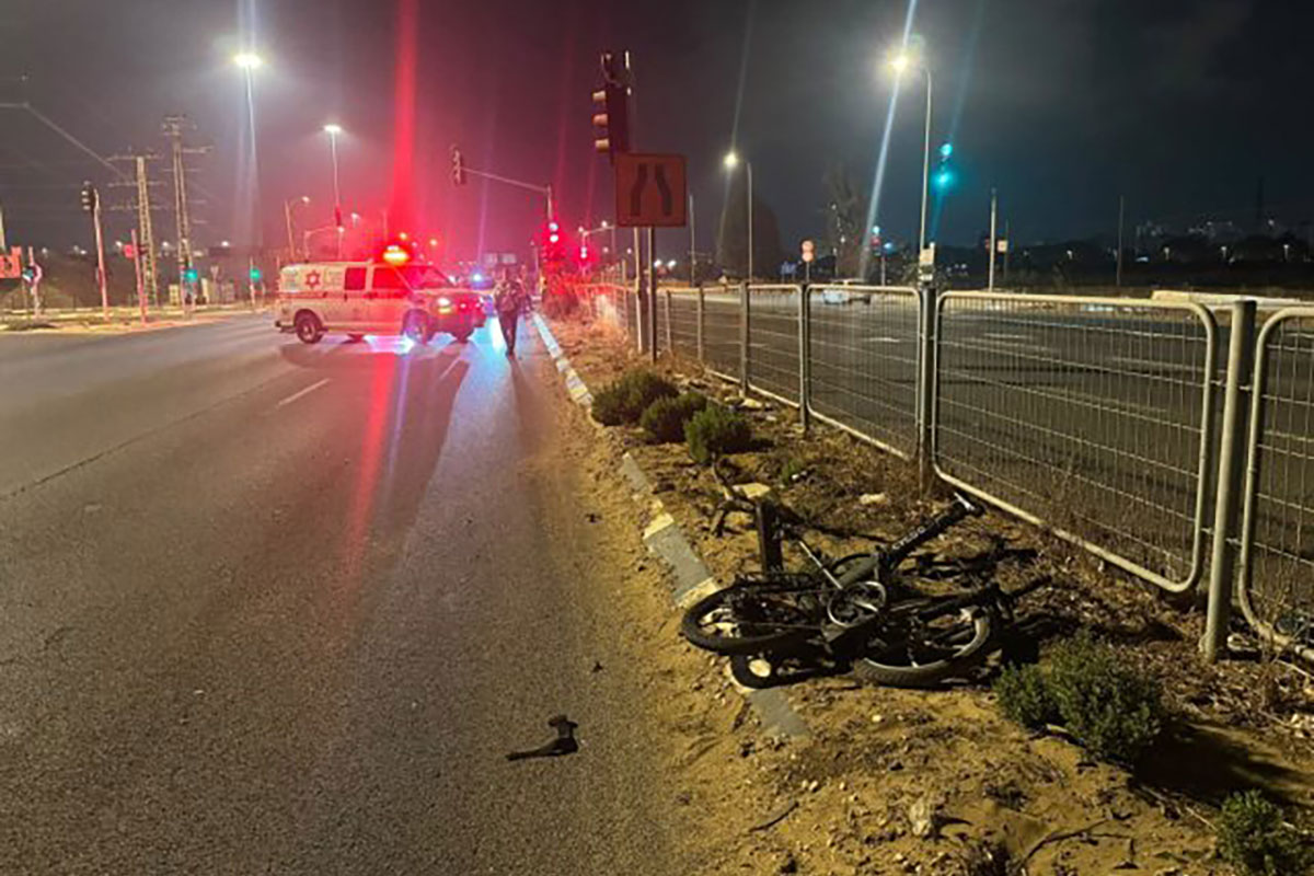 ילד בן 13 נפצע קשה סמוך לעד הלום: תאונת אופניים חשמליים נוספת