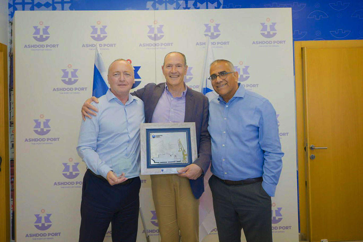 שגריר פנמה ביקר בנמל אשדוד