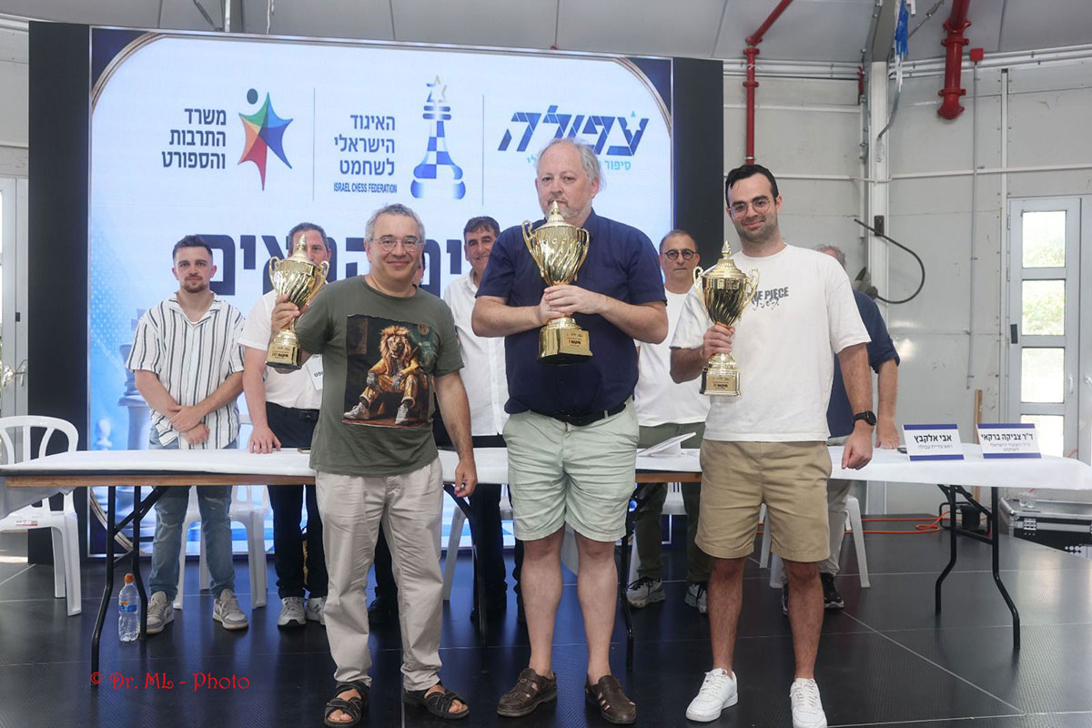 איליה סמירין מאשדוד - אלוף ישראל בשחמט!